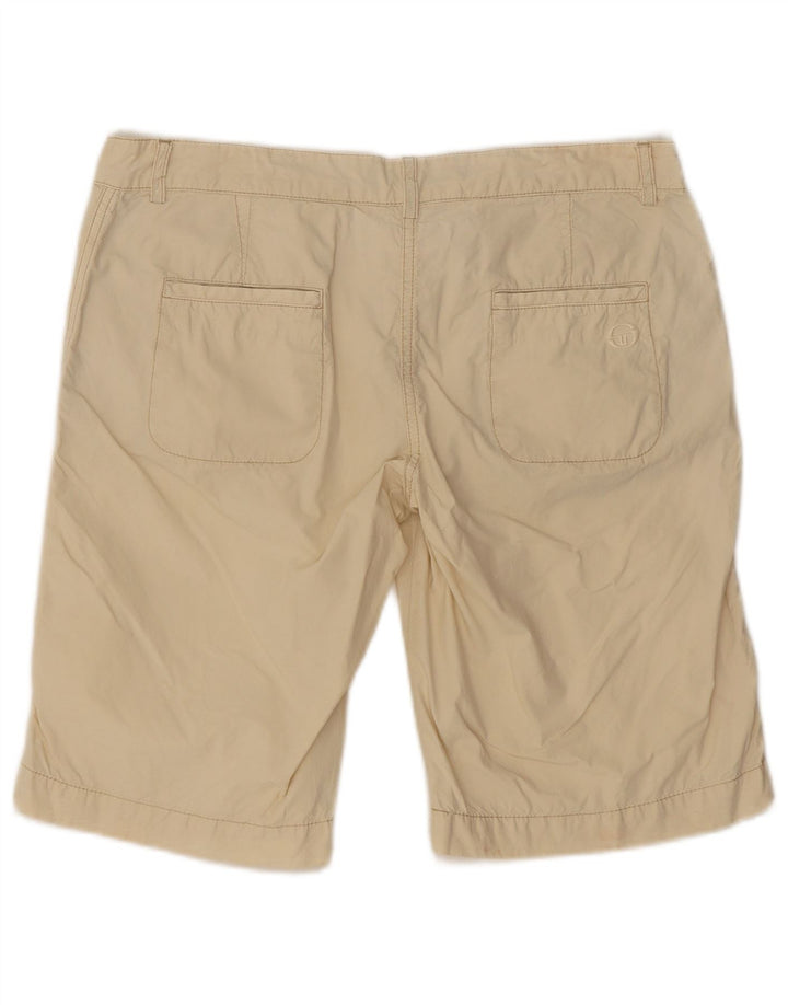 SERGIO TACCHINI Chino Shorts til kvinder EU 44 XL W36 Beige Bomuld