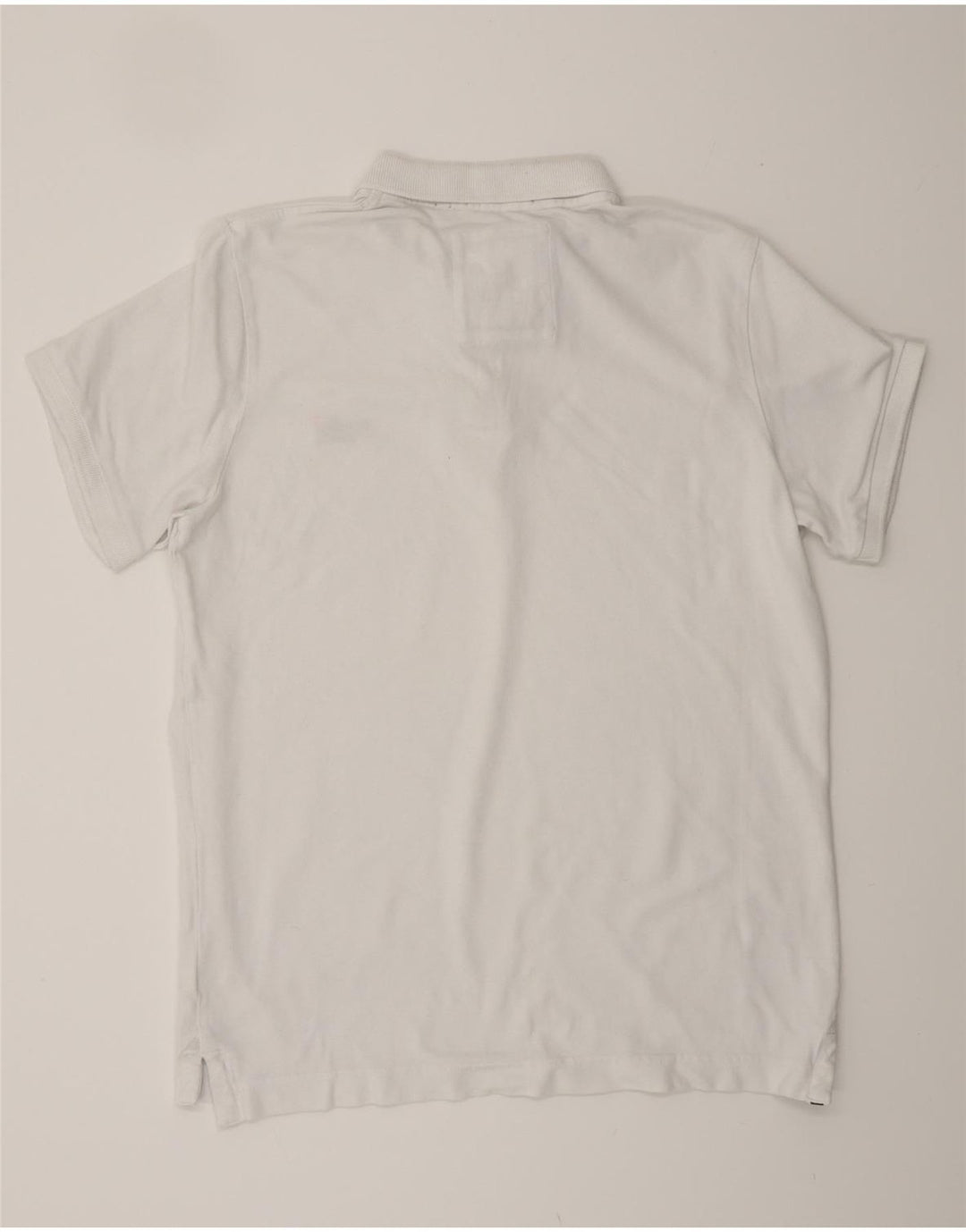 SUPERDRY Poloshirt med klassisk pasform til mænd 3XL hvid bomuld