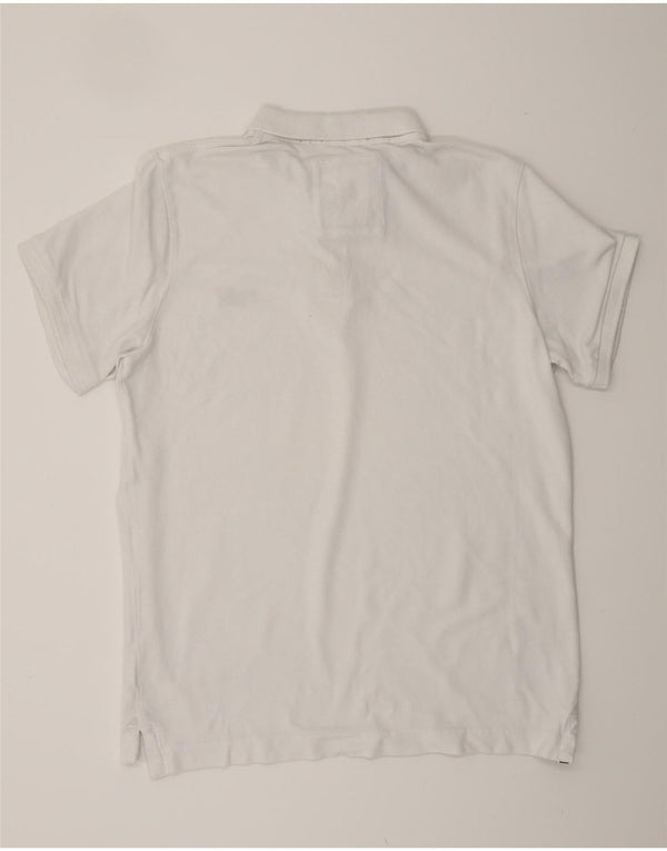 SUPERDRY Poloshirt med klassisk pasform til mænd 3XL hvid bomuld