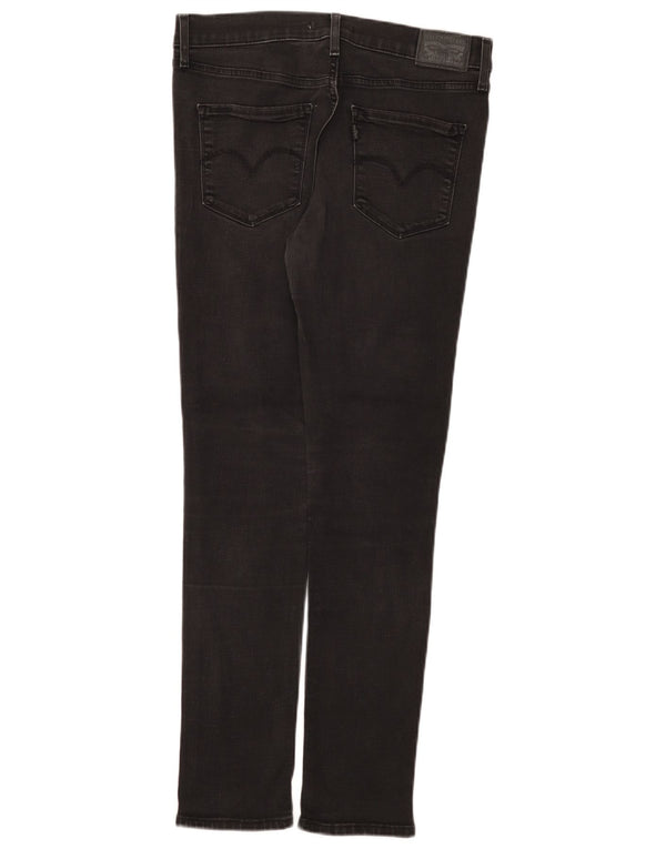 Levi's Womens 311 Shaping Skinny Jeans W29 L30 Sort bomuld