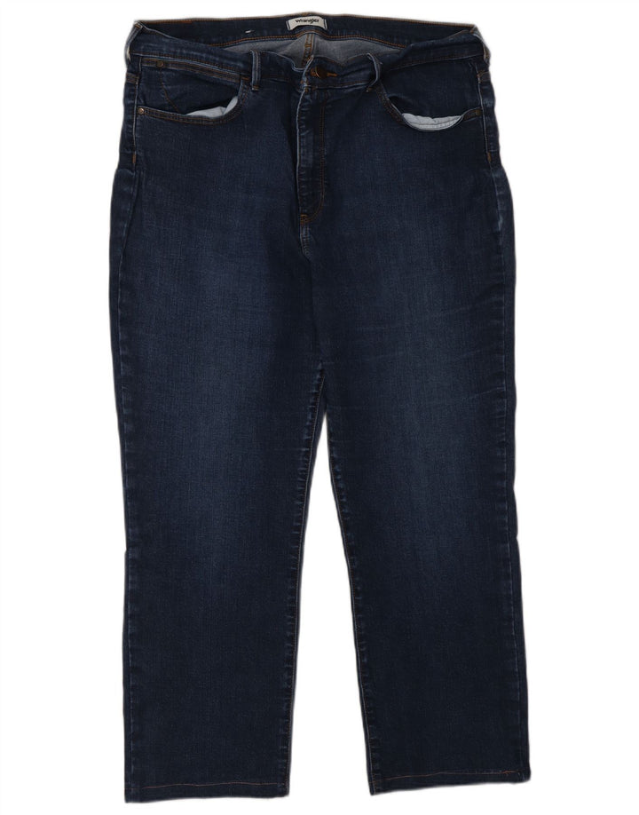 Wrangler herre cropped jeans W32 L25 blå