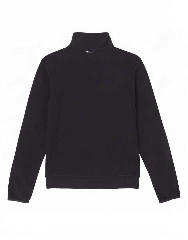Champion Dame Fleece Jumper med lynlås i UK 16 Large Navy Blue Polyester