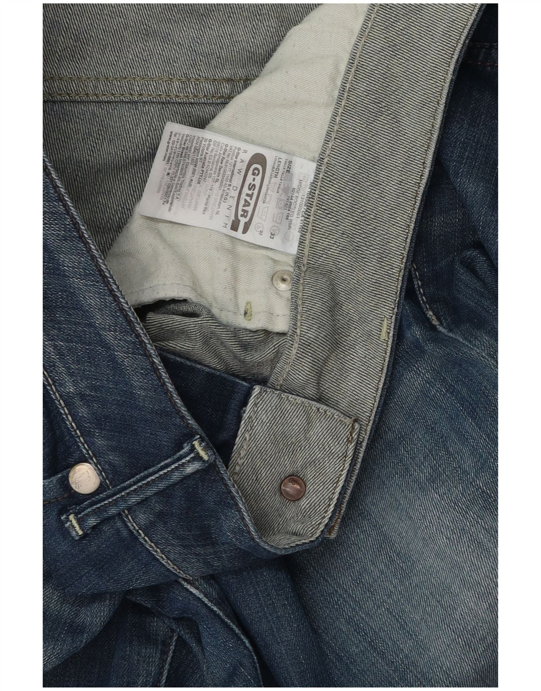 G-Star Dame Flared Jeans W33 L32 Blå Bomuld