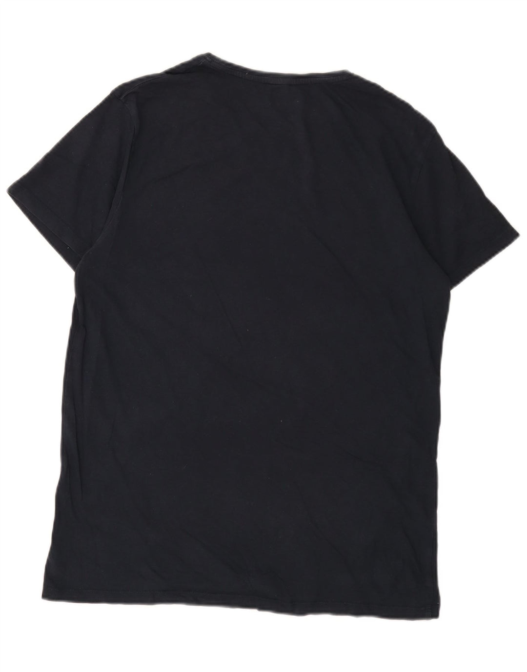 Timberland Herre grafisk T-shirt top mellem marineblå bomuld