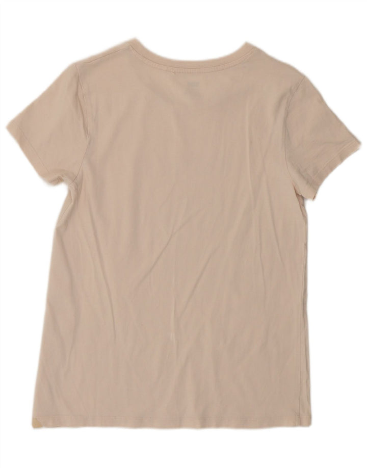 Levi's Dame T-Shirt Top UK 12 Medium Pink