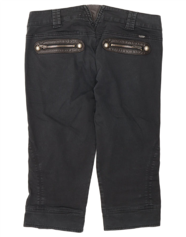 Guess Capri Bukser til kvinder W32 Large Black Bomuld