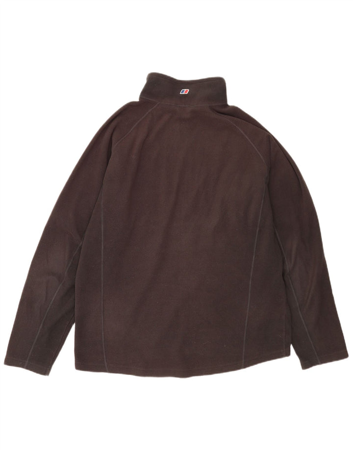 Bergans Fleecejakke til mænd UK 40 Stor brun polyester