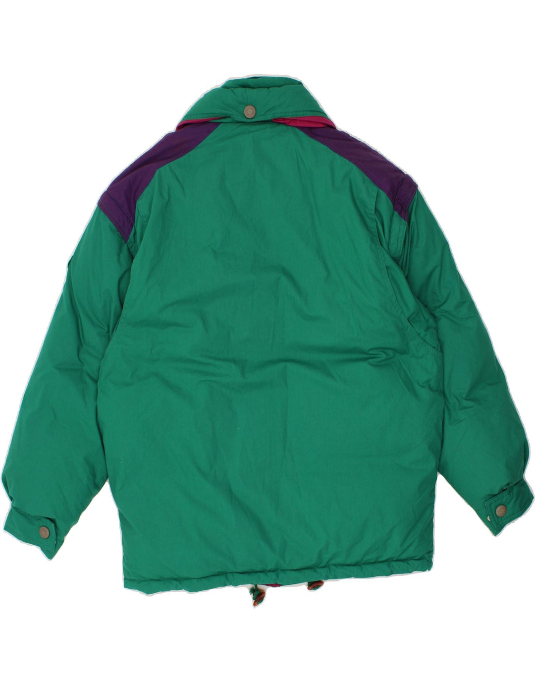 DIADORA Polstret jakke til mænd UK 38 Medium Green Colourblock Polyester