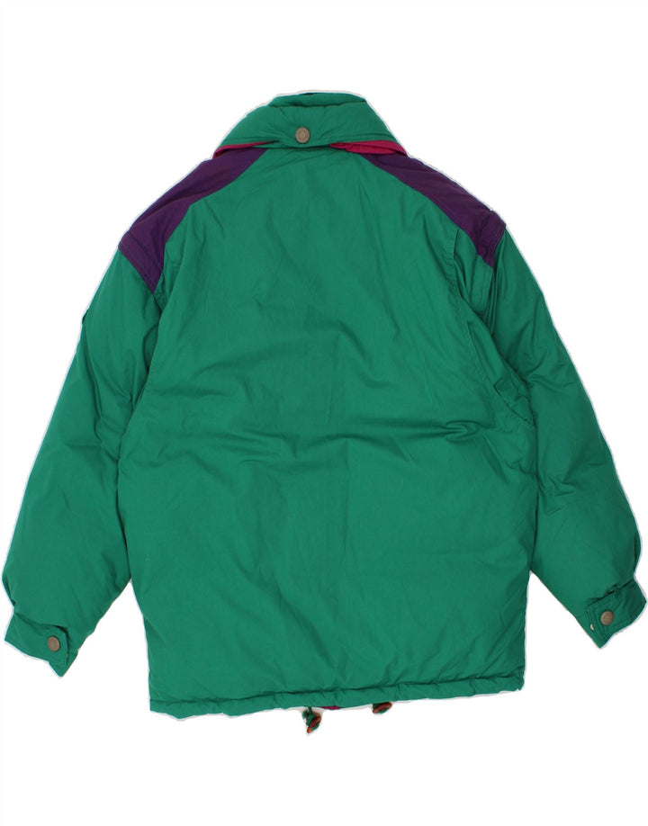 DIADORA Polstret jakke til mænd UK 38 Medium Green Colourblock Polyester