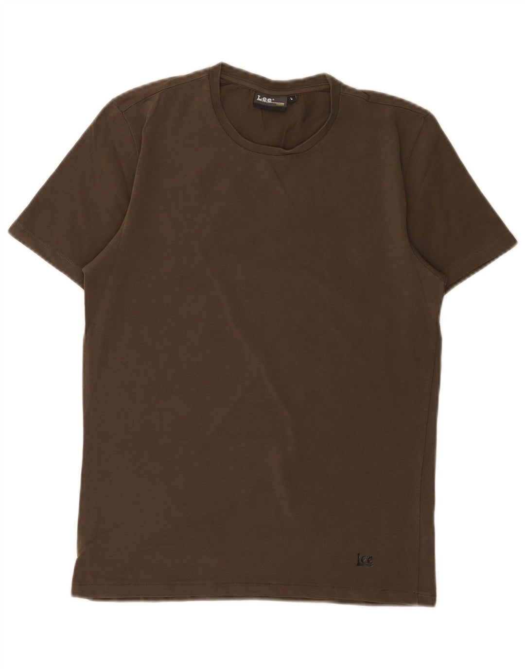 Lee Dame T-Shirt Top UK 14 Large Khaki