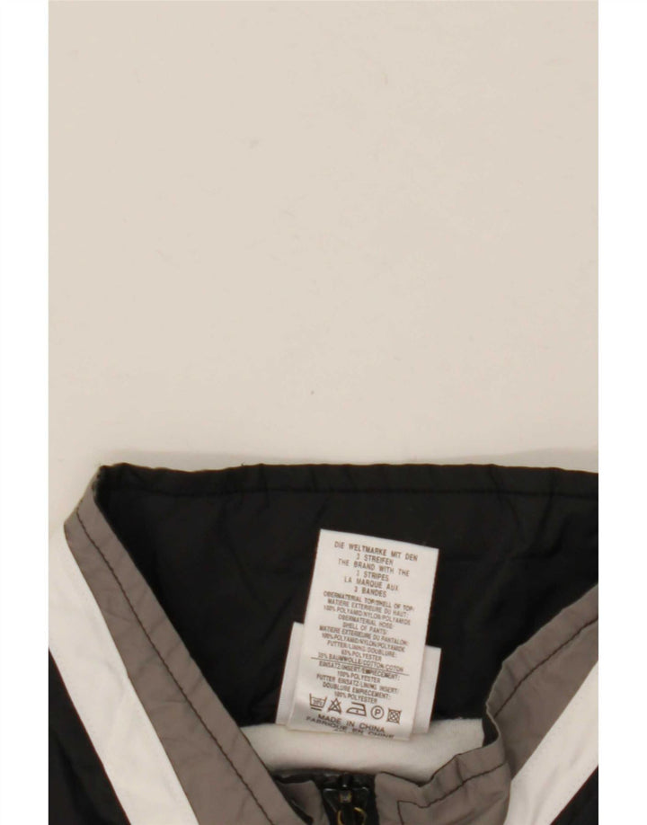Adidas Træningsdragt til mænd Topjakke UK 38/40 Medium Sort Colourblock