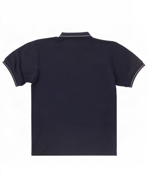 Umbro Herre Polo Shirt XL Navy Blue Polyester