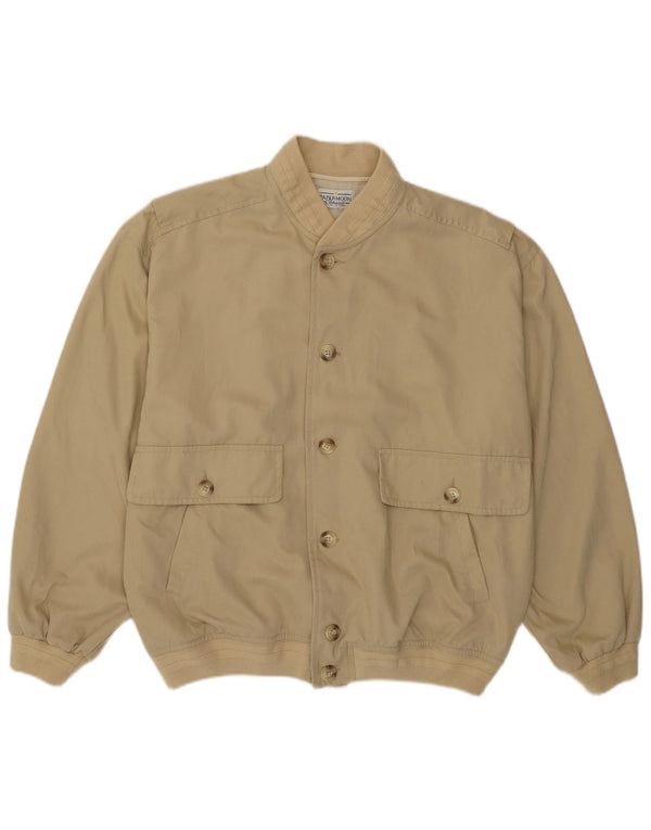 Papermoon Herre Bomber Jacket UK 38 Medium Beige