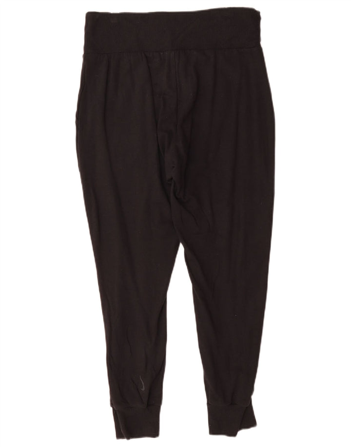 Nike Dame Dri Fit træningsdragt Bukser Joggers UK 14 Medium Sort