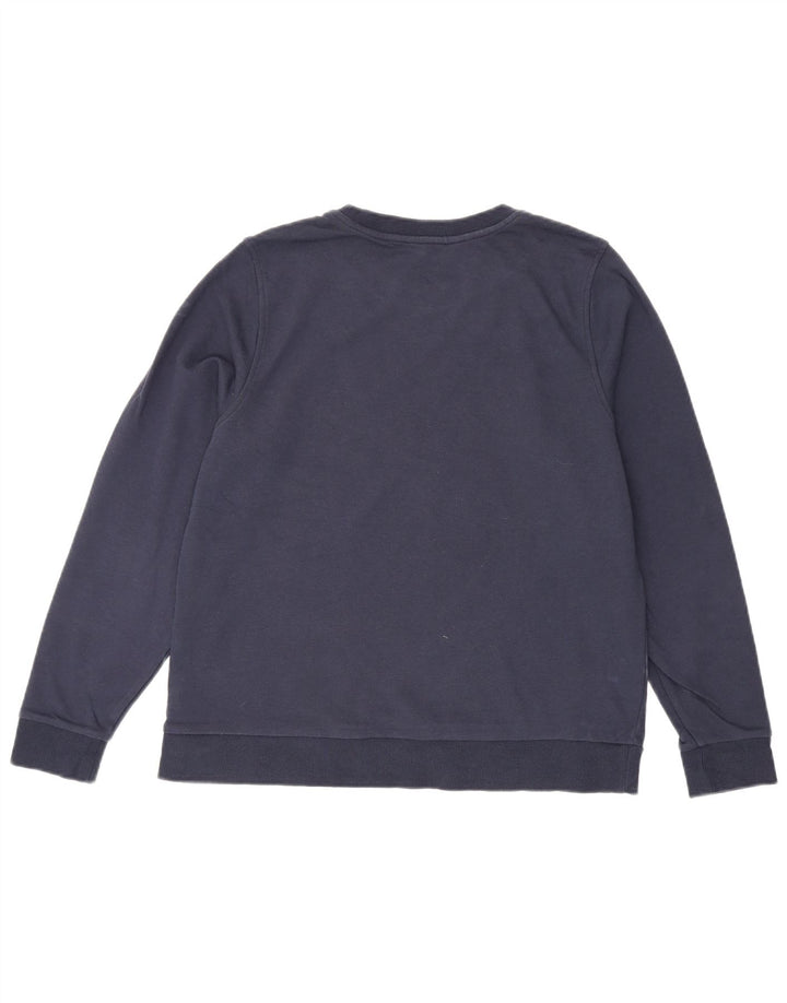 Marks & Spencer Womens England Sweatshirt Jumper UK 16 Large Navy Blue