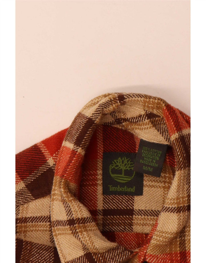 Timberland Herre Flanelskjorte Medium Beige Ternet bomuld