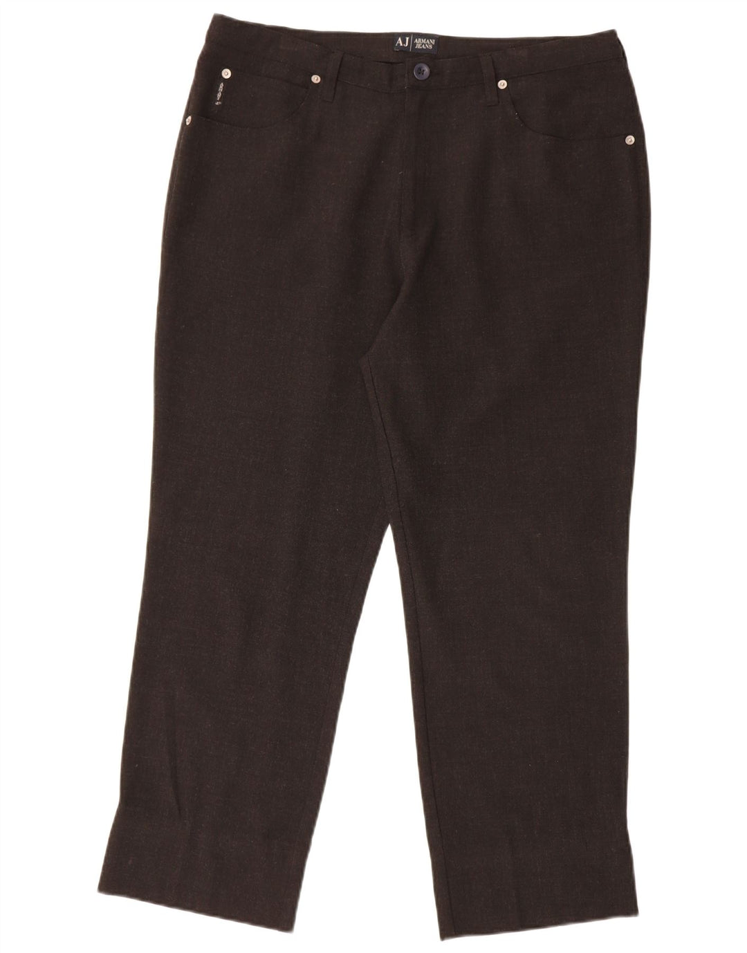 Armani Lige Casual bukser til kvinder W36 L27 Brun
