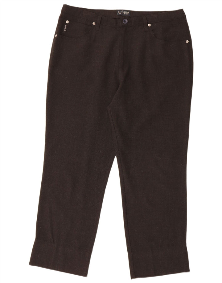 Armani Lige Casual bukser til kvinder W36 L27 Brun
