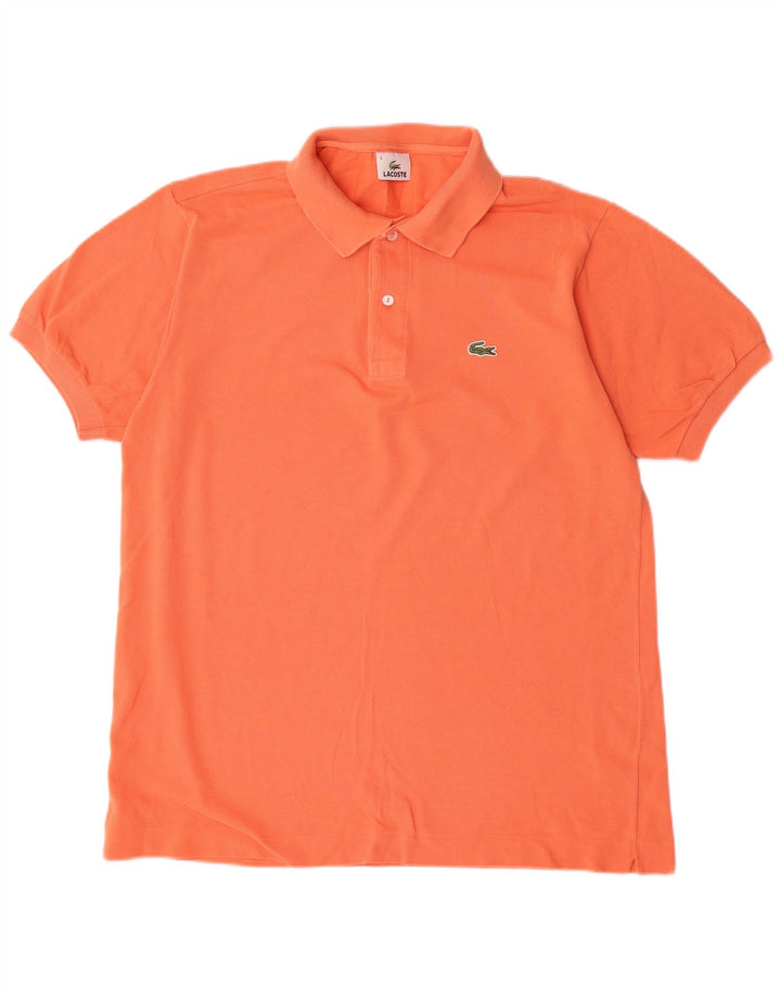 Lacoste herre poloskjorte str. 4 Medium Orange bomuld