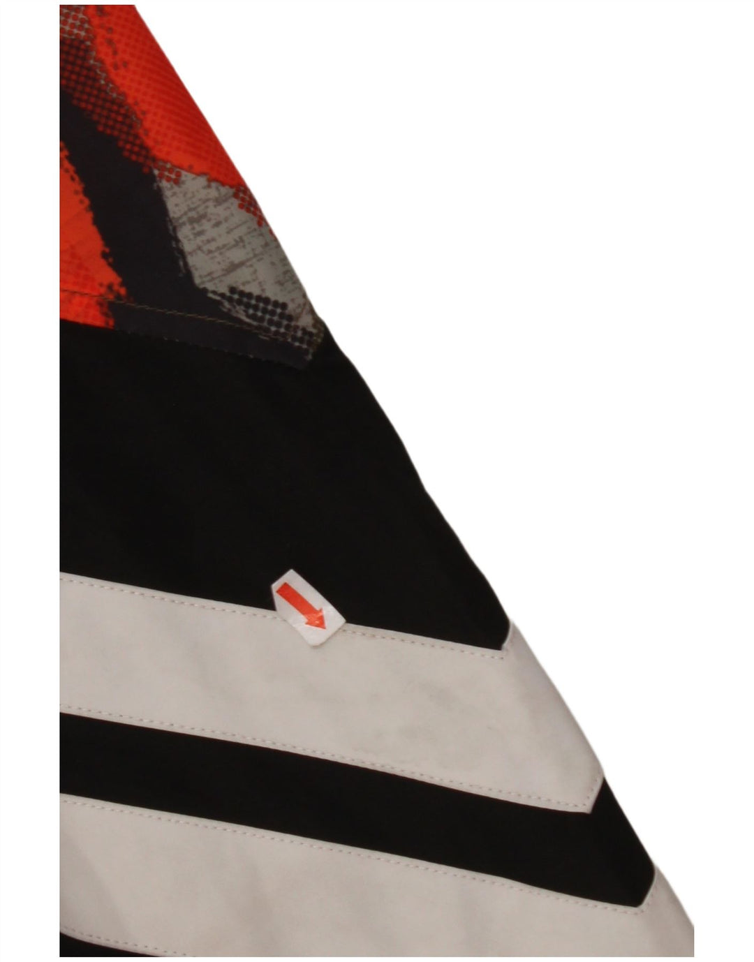 SUPERDRY Regnjakke med hætte til mænd DK 40 Stor sort plettet