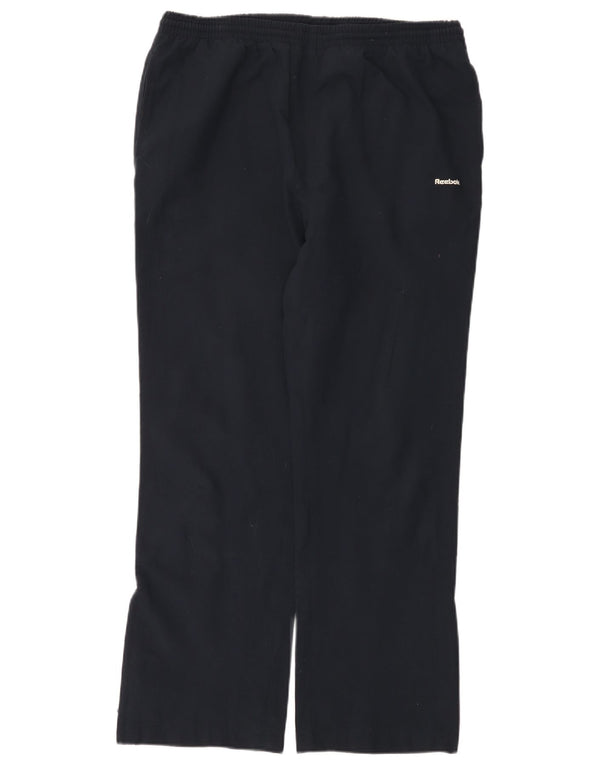 Reebok Womens træningsdragt Bukser US 12 Large Navy Blue Polyester