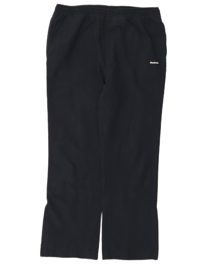 Reebok Womens træningsdragt Bukser US 12 Large Navy Blue Polyester