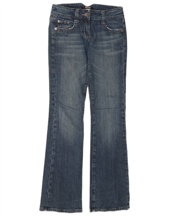 Morgan Dame Bootcut Jeans EU 36 Small W28 L32 Blå Bomuld