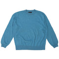 Marks & Spencer Herre sweater med rund hals, stor turkis polyester