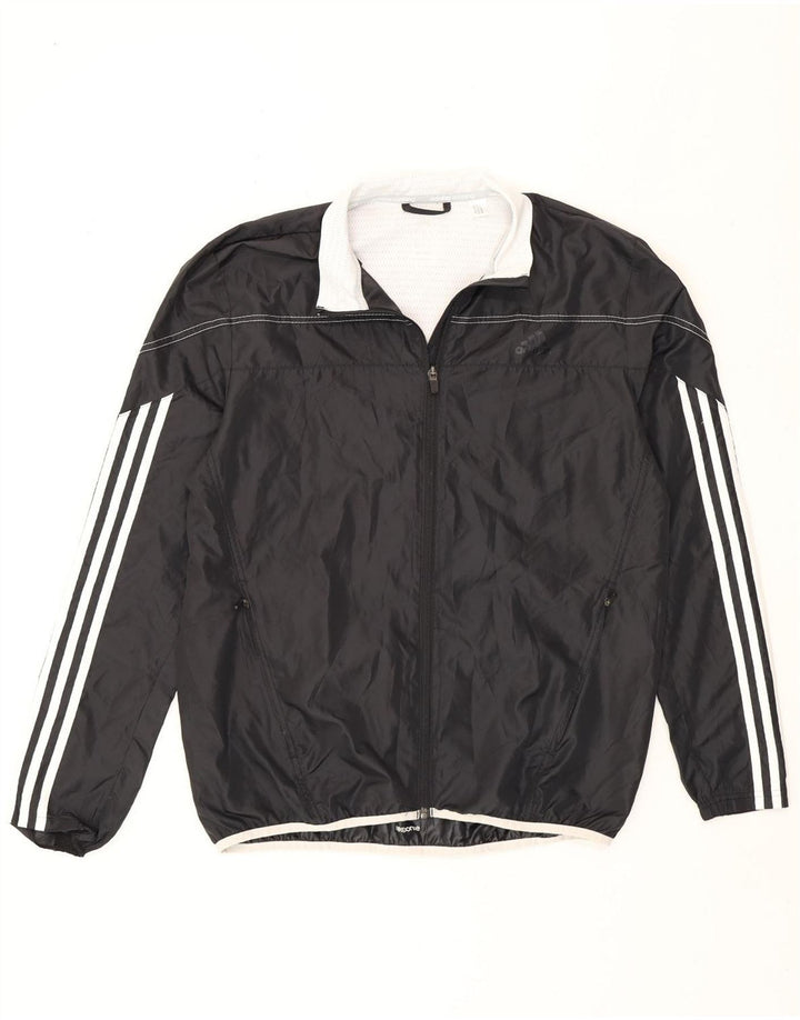 Adidas Træningsdragt til mænd Topjakke Medium Sort Colourblock Polyester