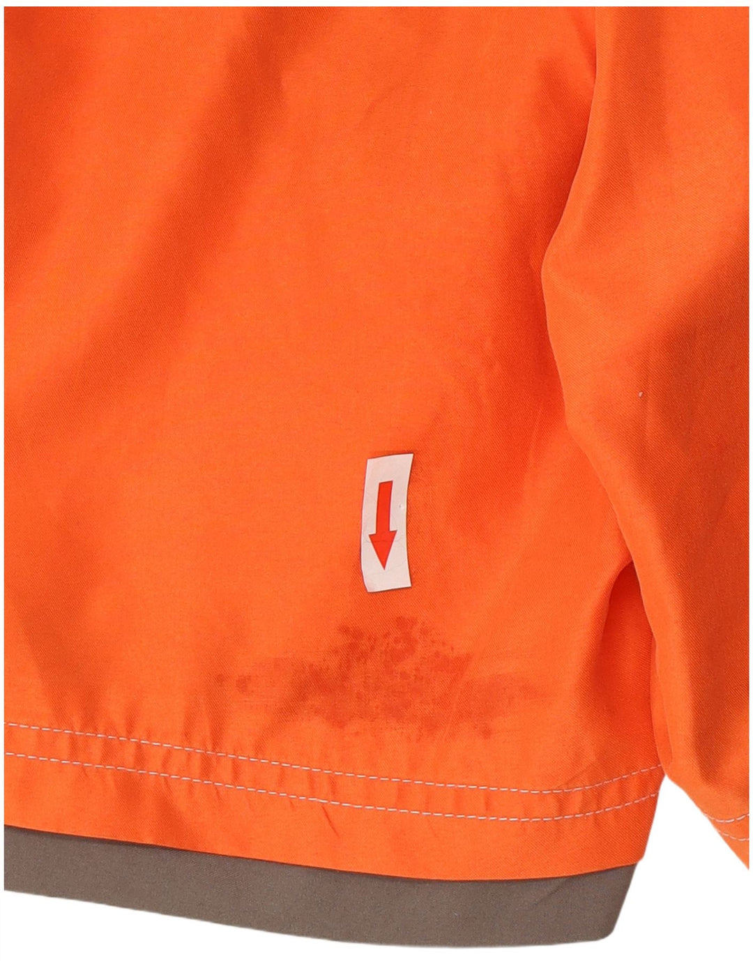 Fila Herre grafiske badeshorts Store Orange Colourblock Polyester