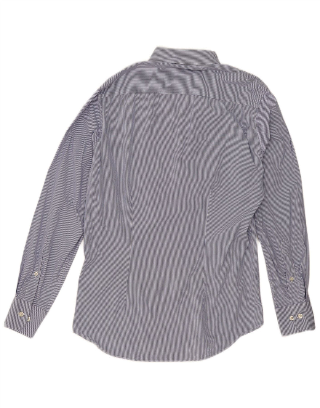 Fred Perry Herre Slim Fit skjorte Medium blå stribet bomuld Classic