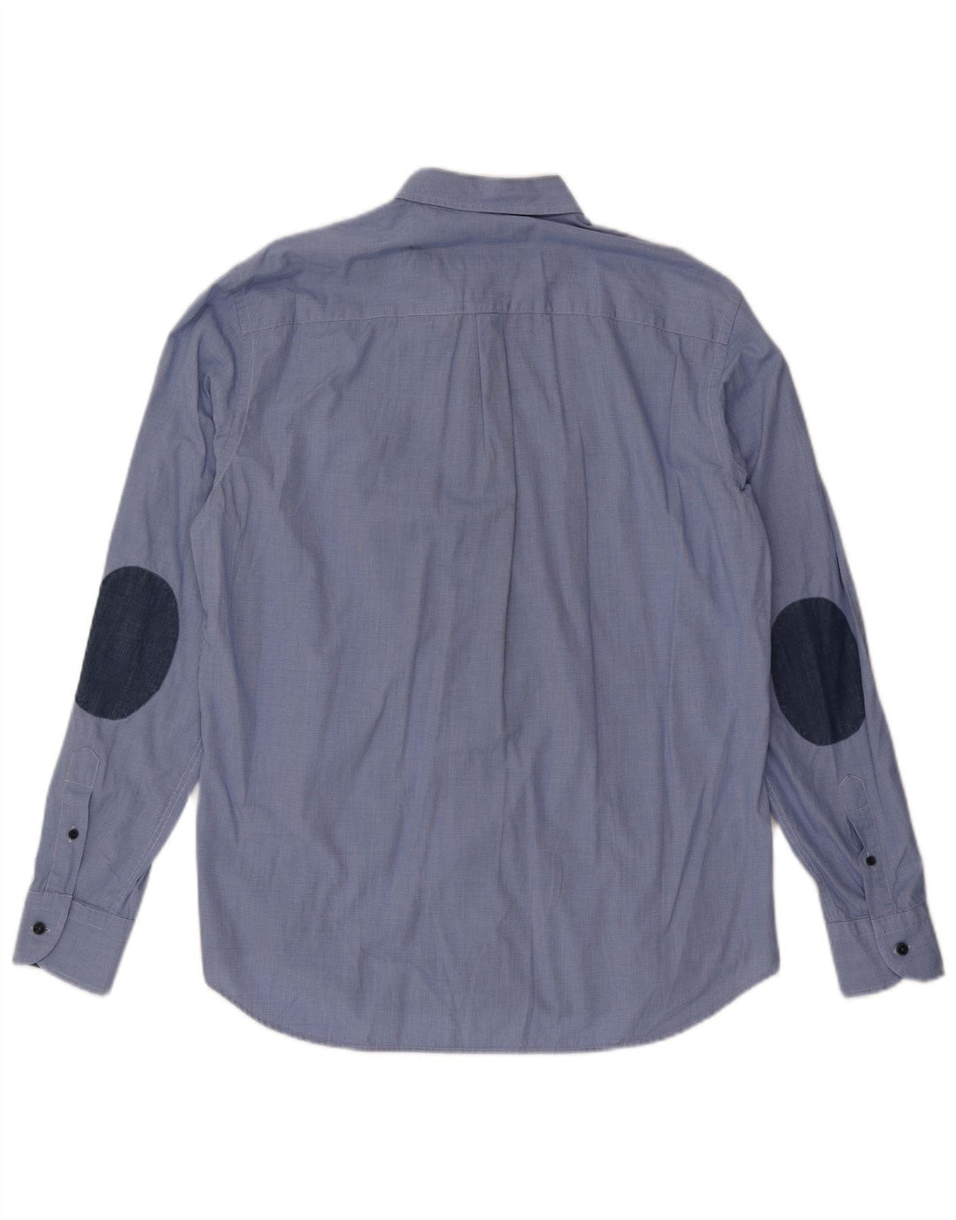 Harmont & Blaine Herre Regular Fit Shirt XL Blå Houndstooth