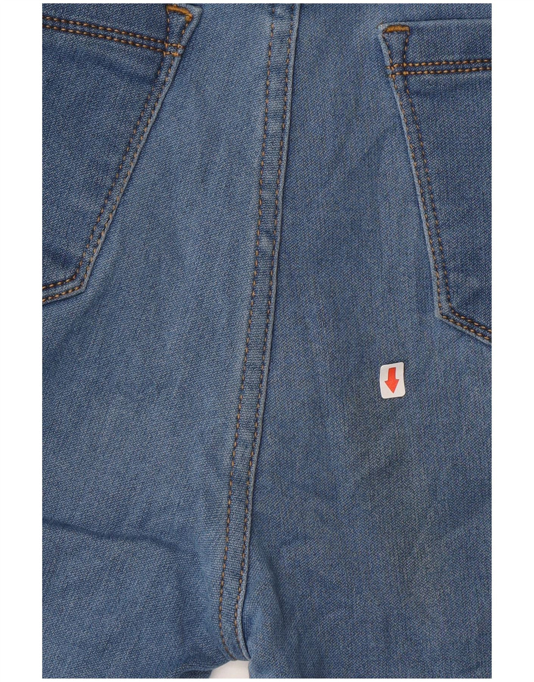 Zara Straight Jeans til mænd W30 L29 Blå Bomuld