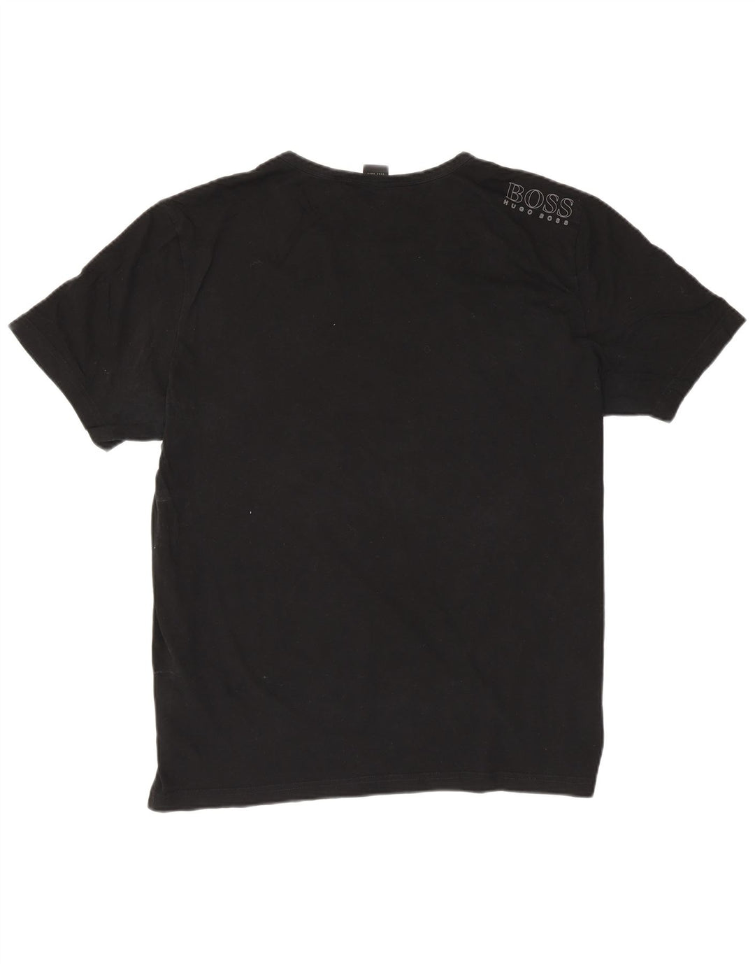 Hugo Boss Herre T-Shirt Top 2XL Sort Bomuld