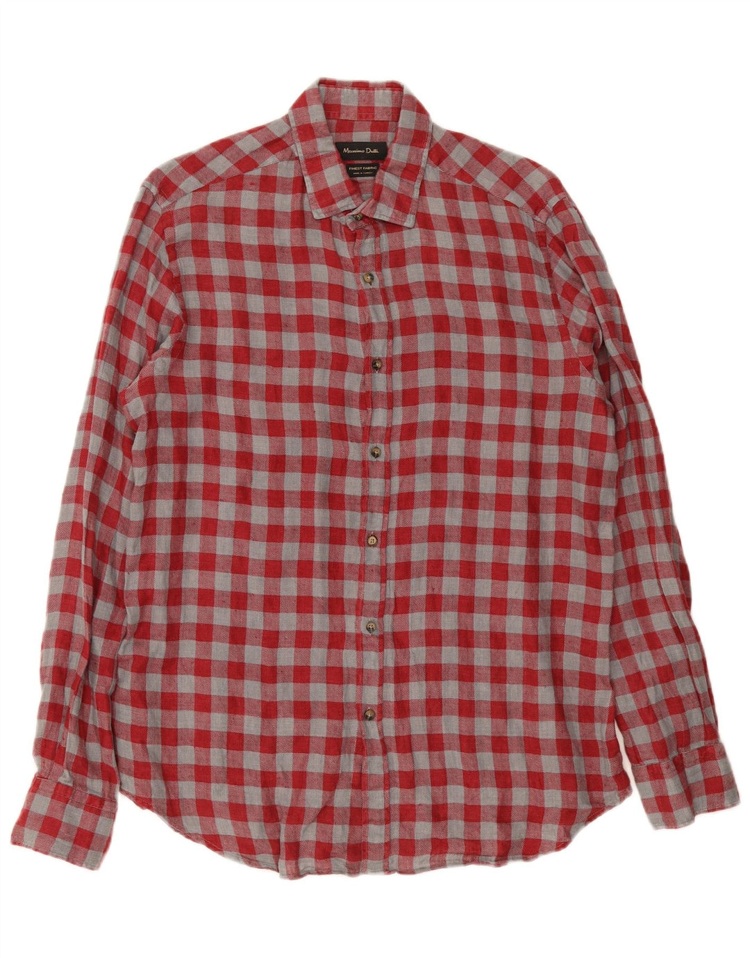 Massimo Dutti Herreskjorte Stor rød ternet