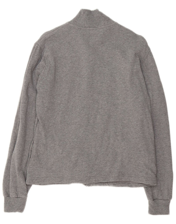 Fila træningsdragt topjakke til kvinder UK 14 Stor grå flækket bomuld