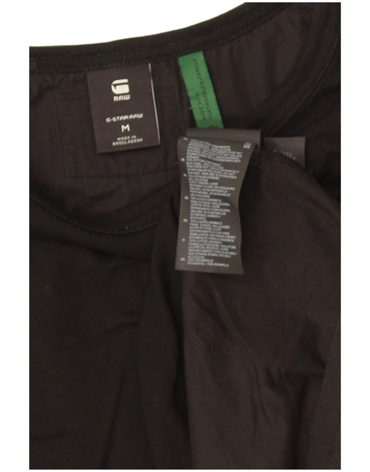 G-Star Dame Oversized Top Langærmet UK 14 Medium Sort Bomuld