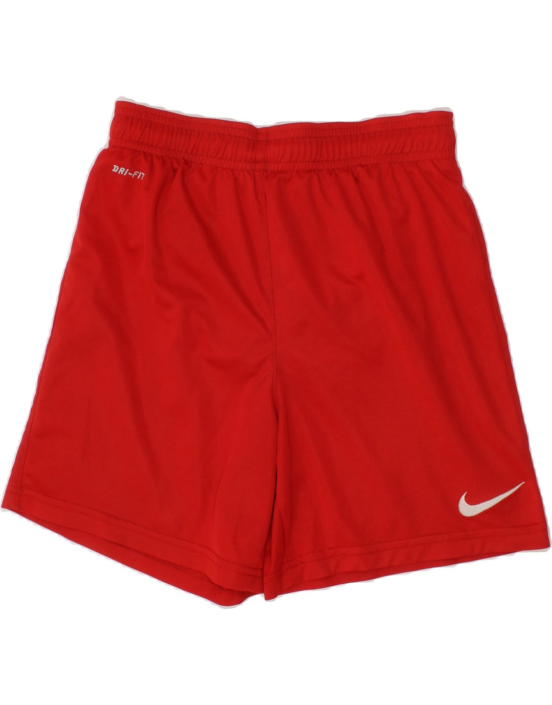 NIKE Boys Dri Fit Sport Shorts 10-11 Years Medium Red Polyester Vintage Nike and Second-Hand Nike from Messina Hembry 