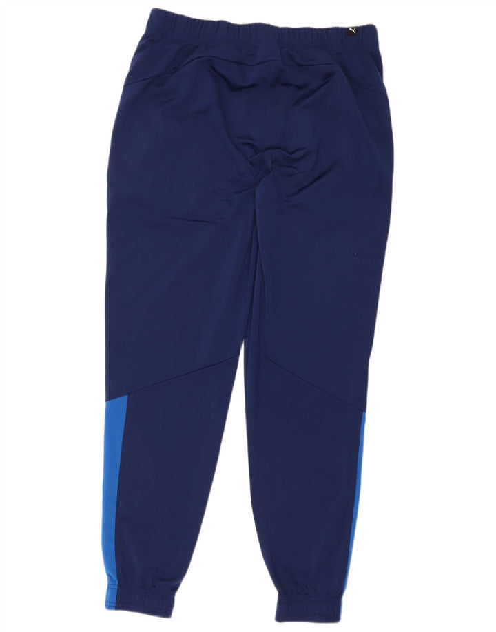 Puma Herre træningsdragt Bukser Joggers XL Blå Colourblock Polyester
