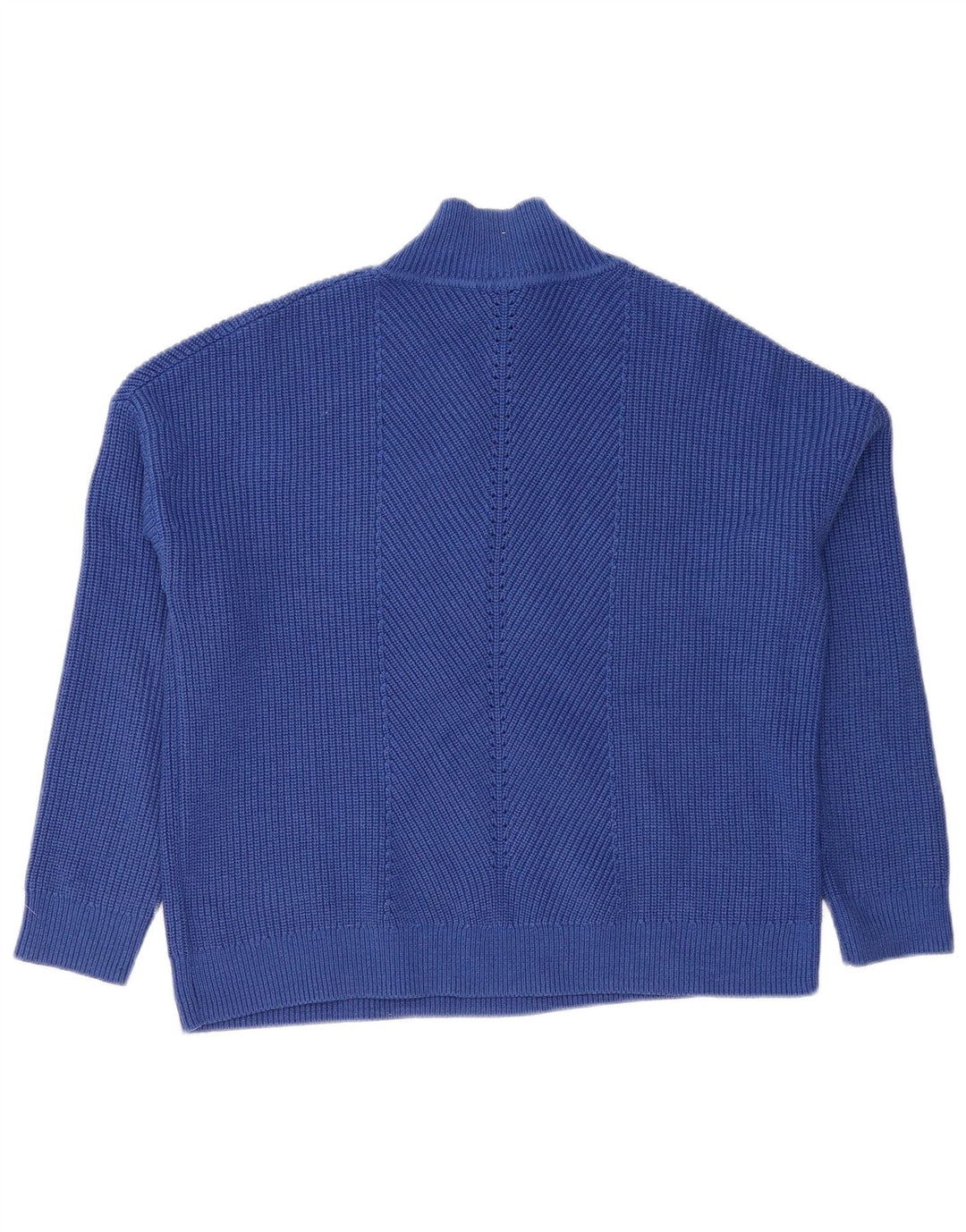 Hobbs Dame Turtle Neck Sweater UK 16 Large Blue