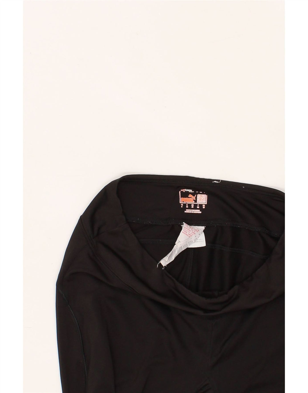 PUMA Womens Leggings UK 12 Medium  Black Polyester Vintage Puma and Second-Hand Puma from Messina Hembry 