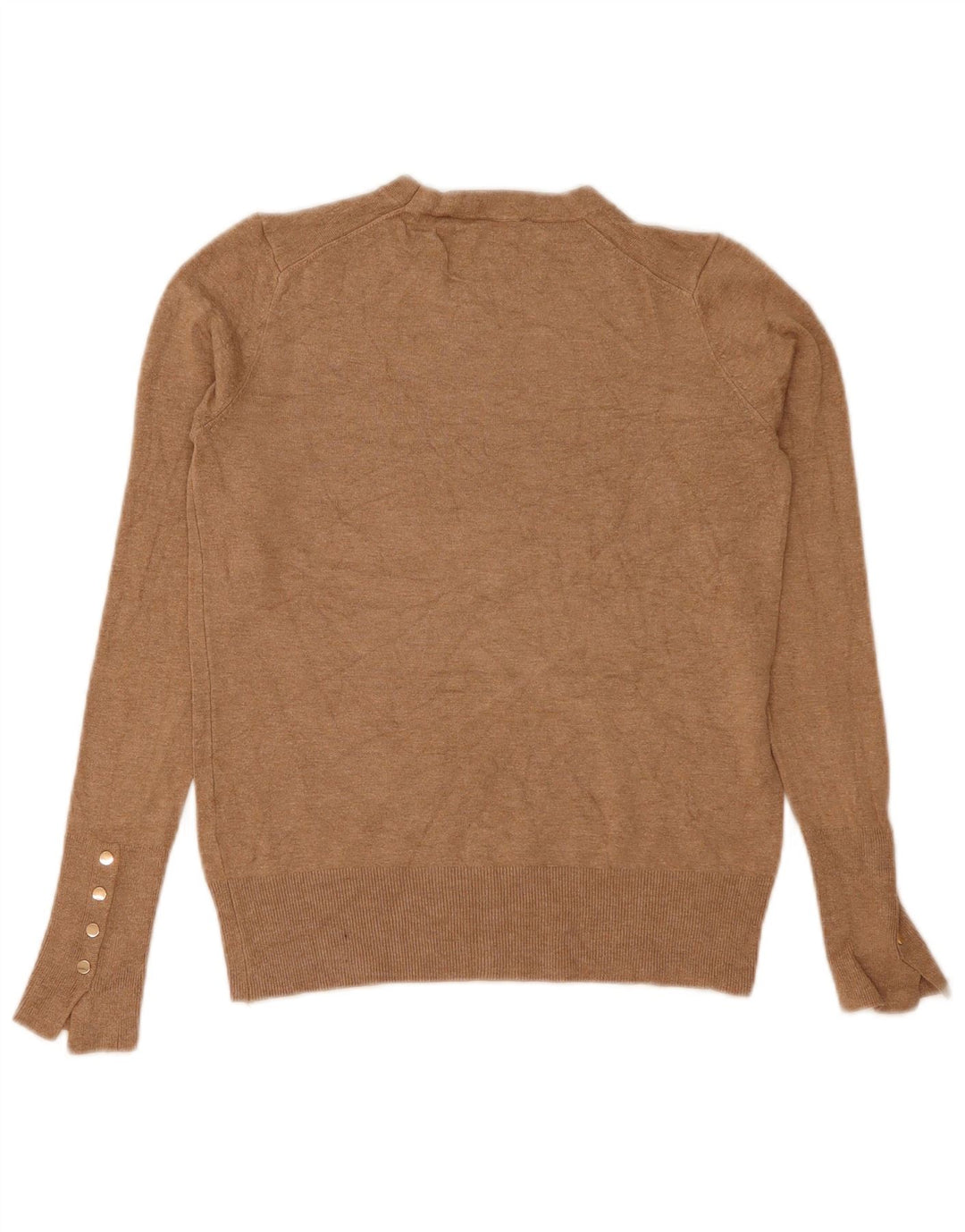 Zara Dame sweater med rund hals DK 12 Medium Beige