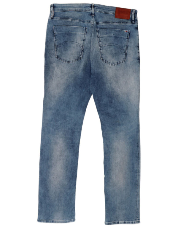 Tommy Hilfiger Herre Scanton Slim Jeans W36 L31 Blå Bomuld
