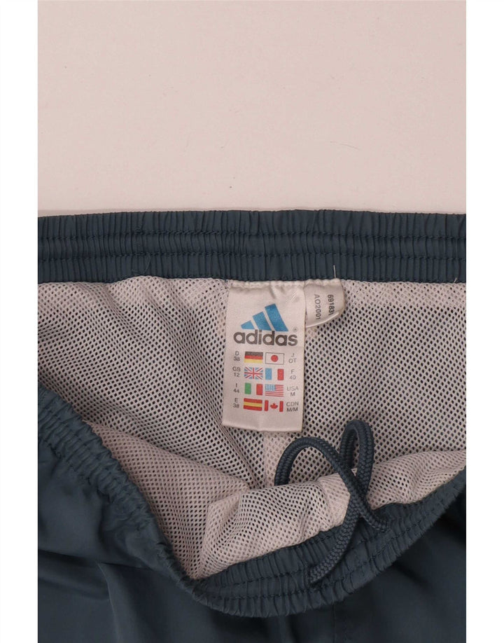 Adidas Dame træningsdragt Bukser Joggers UK 12 Medium Blue Polyester