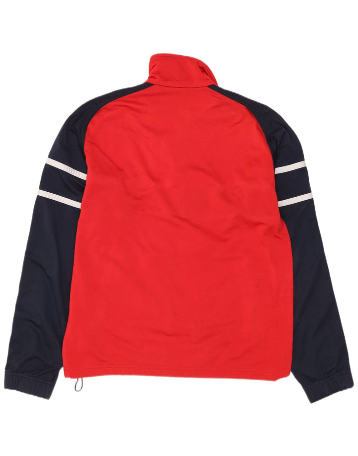 DIADORA Træningsdragt til mænd Topjakke UK 36 Lille Rød Colourblock Polyester