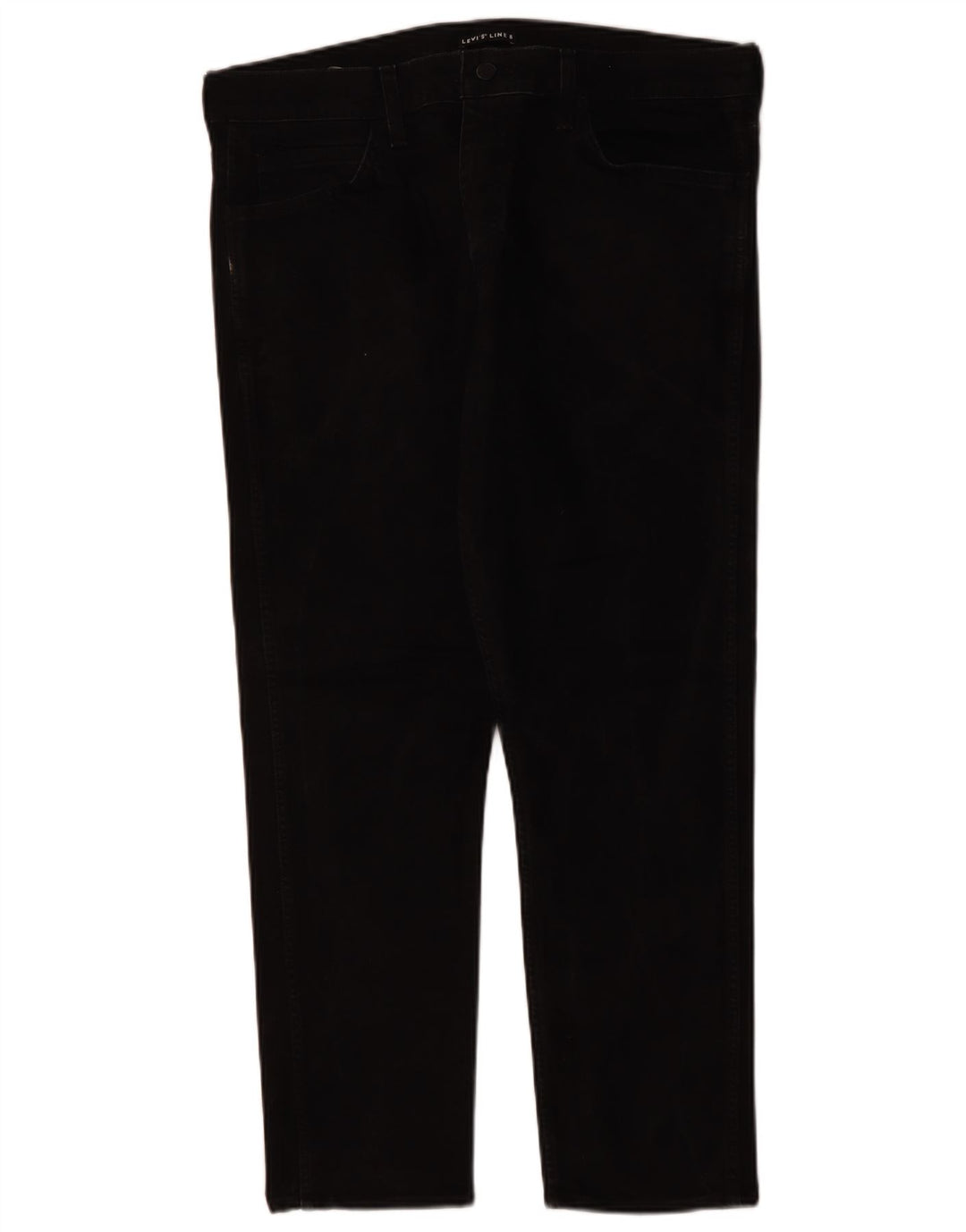 LEVI'S Straight jeans til mænd W36 L27 sort bomuld