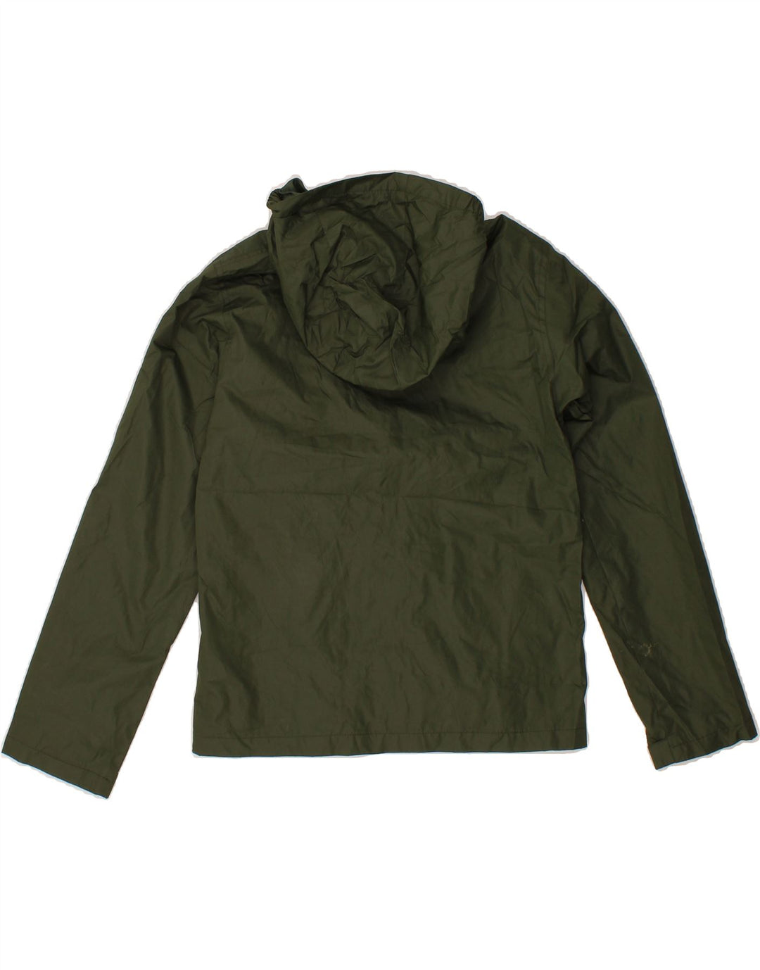 MOUNTAIN WAREHOUSE Boys Hooded Rain Jacket 11-12 Years Green Nylon Vintage Mountain Warehouse and Second-Hand Mountain Warehouse from Messina Hembry 