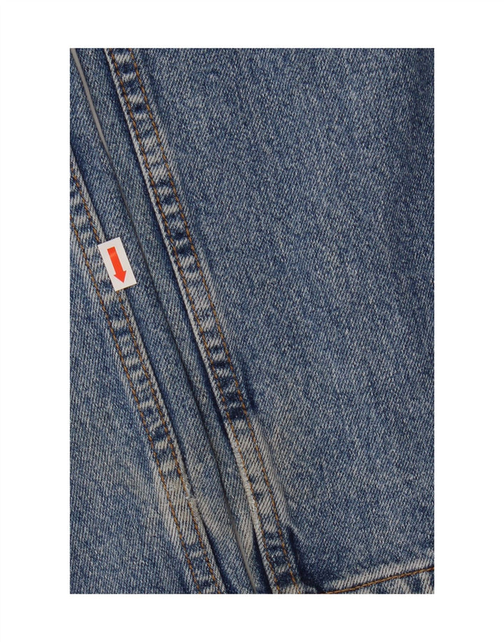 LEE Herre Kansas Straight Jeans W36 L32 Blå Bomuld