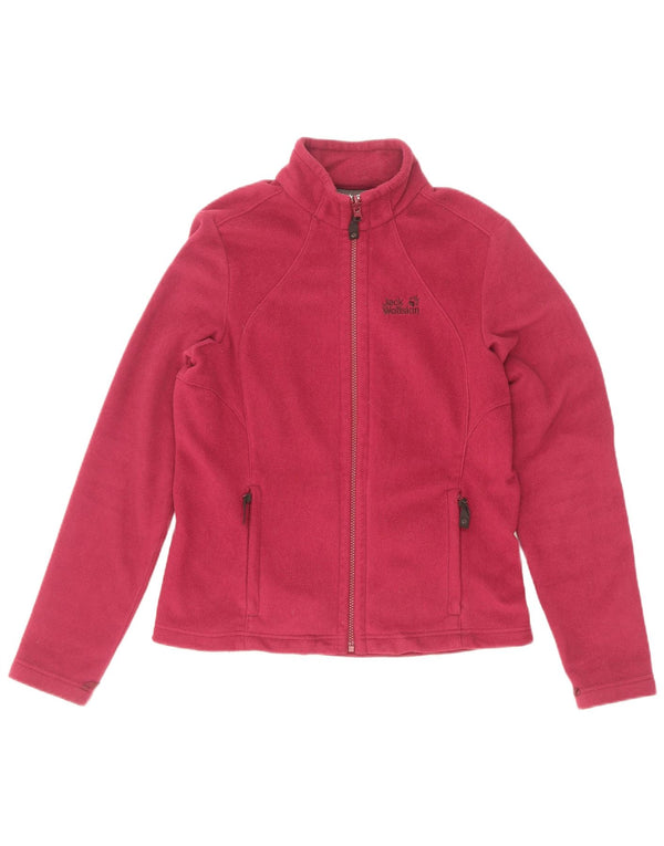 Jack Wolfskin Fleecejakke til kvinder UK 12/14 Medium Pink Polyester