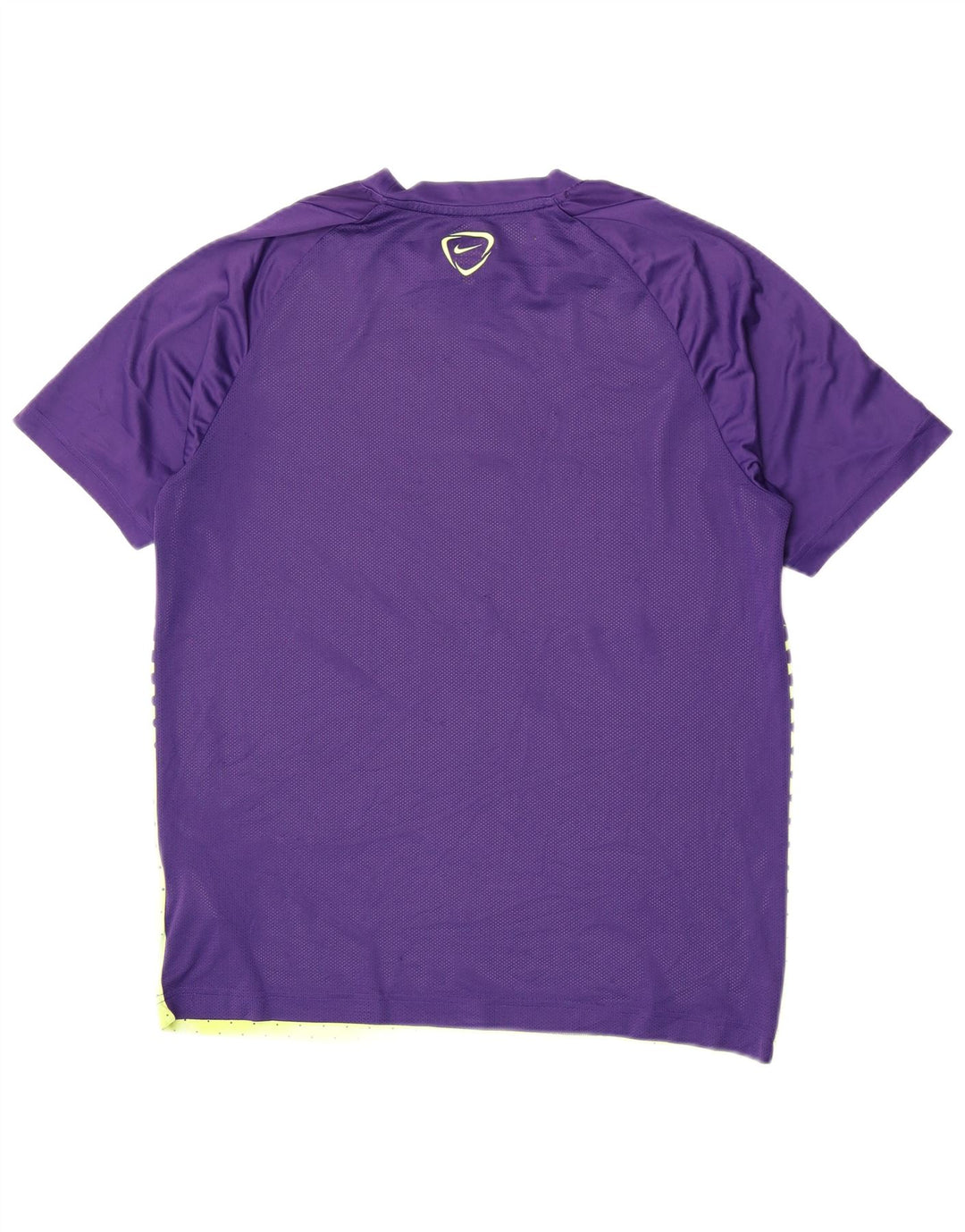 Nike Herre Dri Fit Grafisk T-Shirt Top Stor Lilla Geometrisk Polyester